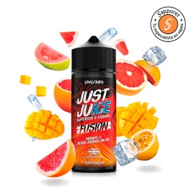 Fusion Blood Orange Mango On Ice 100ml - Just Juice|Sapporet