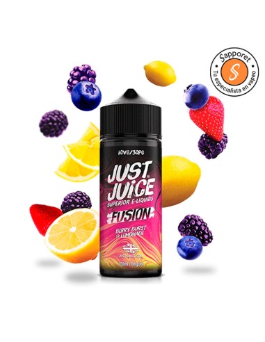 Fusion Berry Burst and Lemonade 100ml - Just Juice|Sapporet