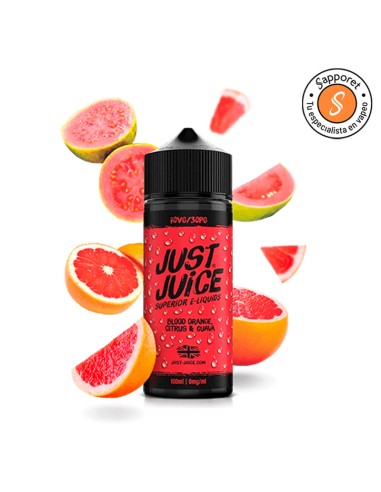 Blood Orange Citrus & Guava 100ml - Just Juice|Sapporet