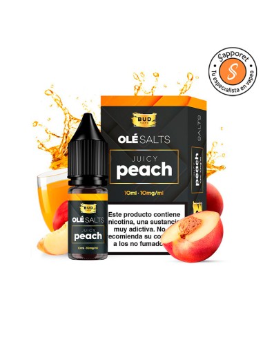 Juicy Peach Salt - Ole Salts by Bud Vape|Sapporet