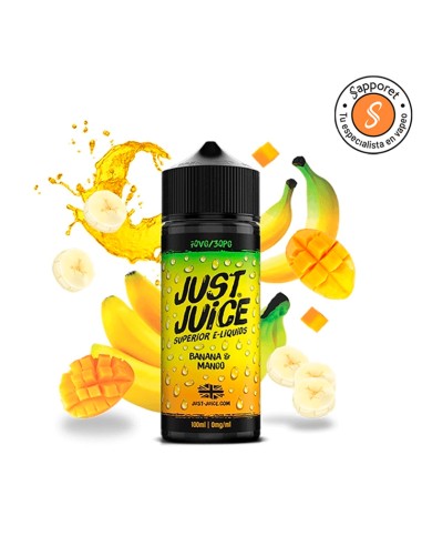 Banana Mango 100ml - Just Juice|Sapporet