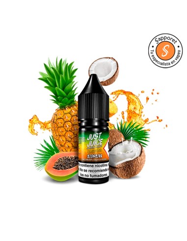 Papaya Pineapple Coconut 10ml - Just Juice Exotic Fruit Sal|Sapporet