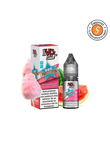 Watermelon Cotton Candy 10ml - IVG Salt | Sapporet
