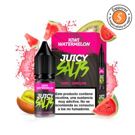 Kiwi Watermelon 10ML - Juicy Salts | Sapporet