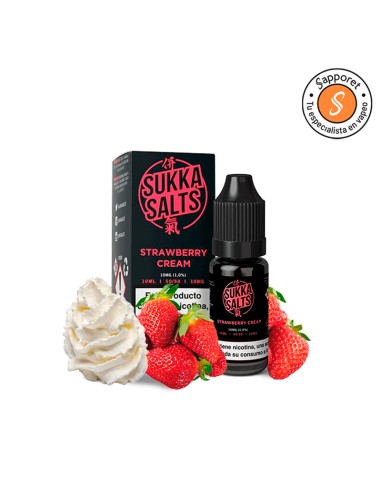 Strawberry Cream 10ml - Sukka Salts | Sapporet