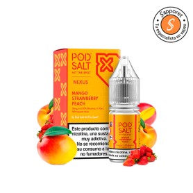 Mango Strawberry Peach 10ml - Nexus Nic Salt | Sapporet