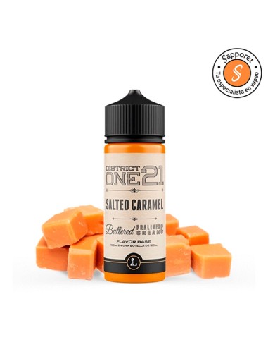 District One 21 Salted Caramel 100ml - Five Pawns Legacy | Sapporet
