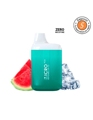 Pod desechable Watermelon Ice Zero Nicotina - Micro Pod|Sapporet
