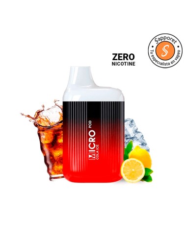 Pod desechable Cola Ice Zero Nicotina - Micro Pod|Sapporet