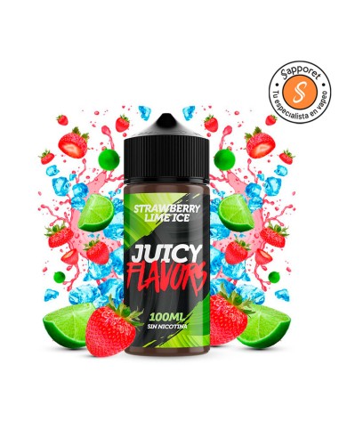 Strawberry Lime 100ml - Juicy Juice|Sapporet