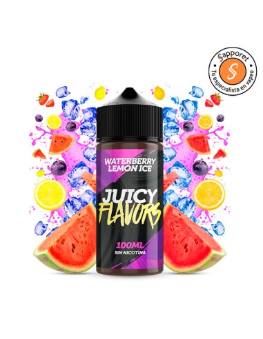 Waterberry Lemon Ice 100ml - Juicy Juice|Sapporet