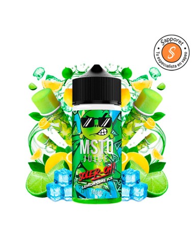 Soler-Oh Lemon Lime Ice 100ml - MSTQ Juice | Sapporet