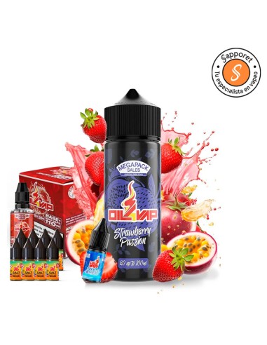 Megapack De Sales Strawberry Passion - OIL4VAP|Sapporet