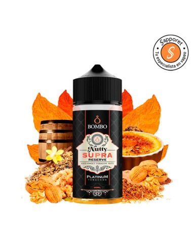 Nutty Supra Reserve Longfill 30ml (Aroma) - Platinum Tobaccos by Bombo | Sapporet