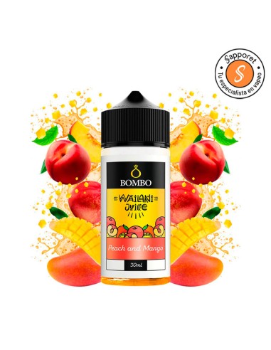 Peach and Mango Longfill 30ml (Aroma) - Wailani Juice by Bombo | Sapporet