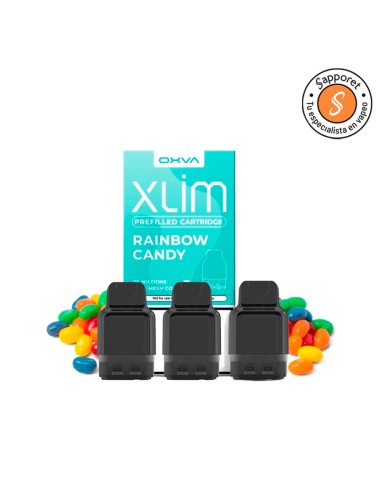 Xlim Cartucho Precargado Rainbow Candy  20mg - Oxva|Sapporet