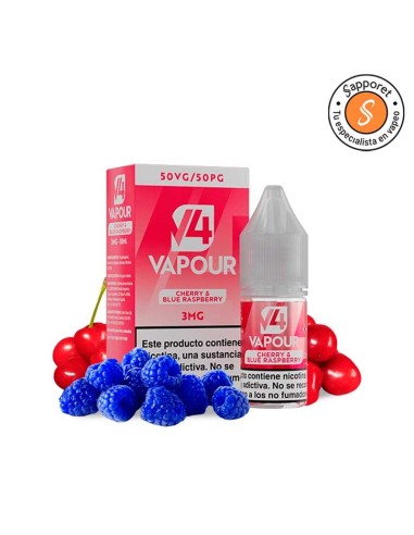 Cherry Blue Raspberry 10ml - V4 Vapour | Sapporet