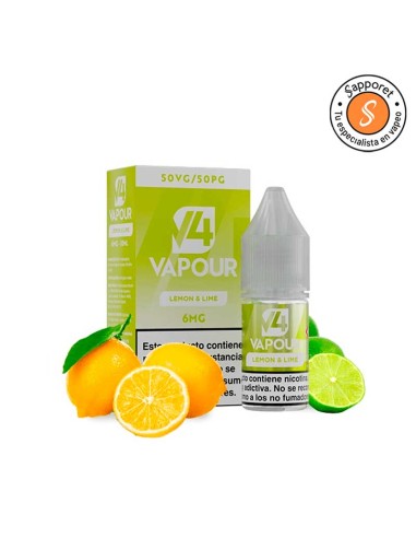 Lemon & Lime 10ml - V4 Vapour | Sapporet