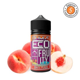 White Peach 100ml - Ohmia Eco Fruity | Sapporet