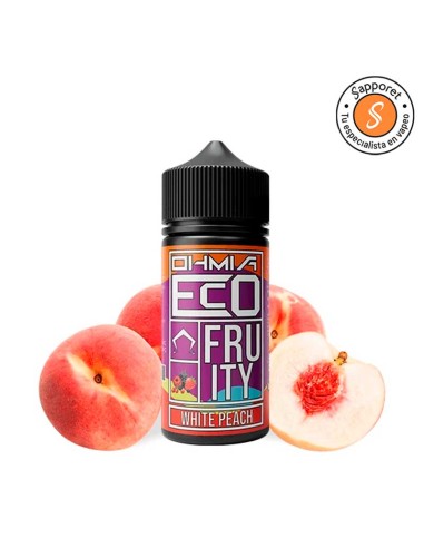 White Peach 100ml - Ohmia Eco Fruity | Sapporet