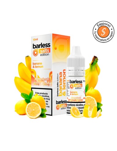 Banana Lemon 10ml - Barless Salts Edition|Sapporet