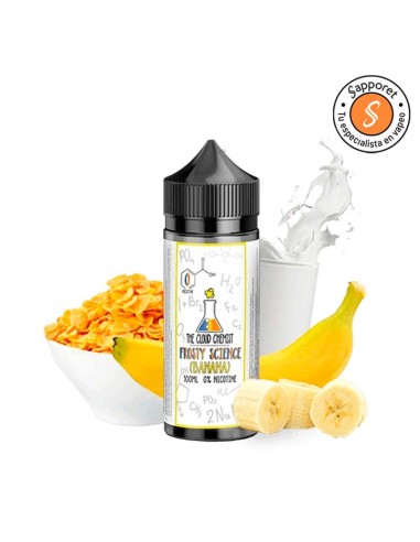 The Cloud Chemist Frosty Science Banana 100ml - Coil Spill | Sapporet