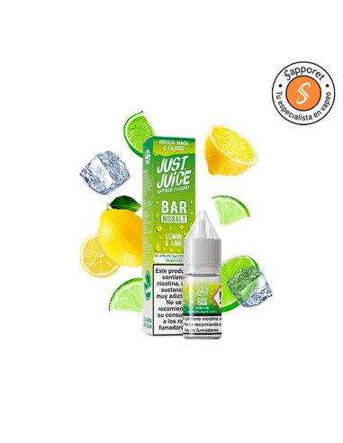 Lemon Lime 10ml - Just Juice Bar Salts | Sapporet
