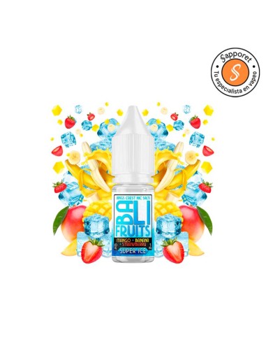 Mango Banana Strawberry Super Ice Salt 10ml - Bali Fruits x Kings Crest | Sapporet