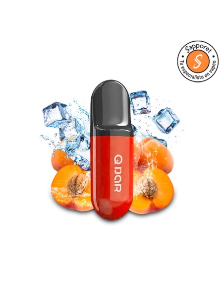 Pod desechable Melocoton Ice 500 - Vaal Q Bar | Sapporet