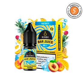 Pineapple Peach Mango Ice 10ml - Bar Juice by Bombo | Sapporet