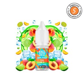 Peach Lime Ice 10ml - Kings Crest Bar Juice Nic Salts