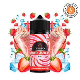 Strawberry Milkshake Ice 100ml - Bar Juice by Bombo