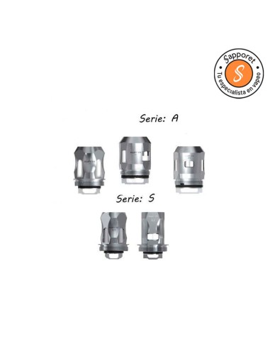 Smok - Resistencias Para Smok Mini V2 & TFV8 Baby V2 Tank | Sapporet