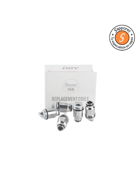 Resistencias Ijoy Tornado 150 (pack 5u) | Sapporet
