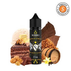 Don Juan Aldonza 15ml/60 Longfill Aroma - Kings Crest & Bombo | Sapporet