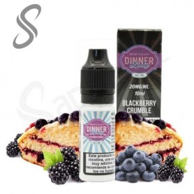 Blackberry Crumble Salt 20mg 10ml - Dinner Lady