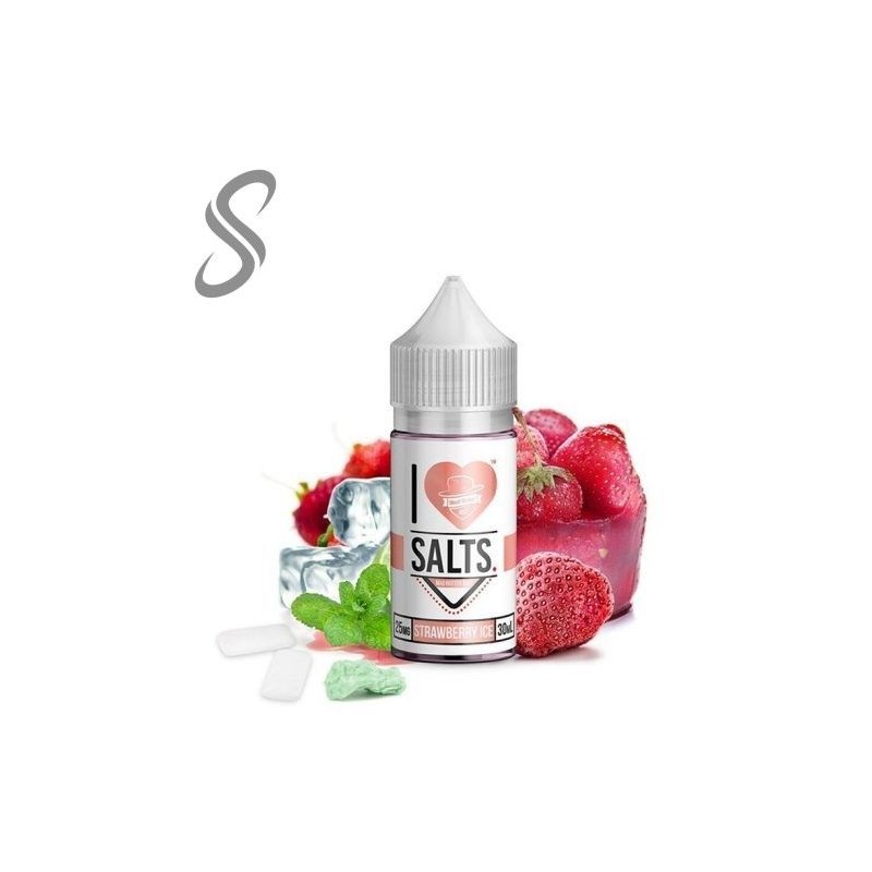 Mad Hatter - I love Salt - Strawberry Ice 10ml - 20mg/ml