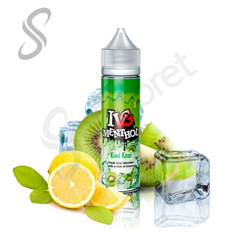 E-Liquid Menthol Kiwi Lemon Kool 50ML - IVG Sapporet