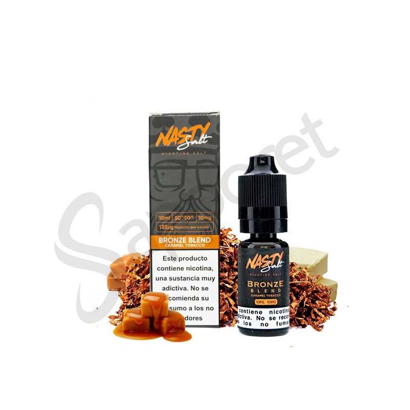 Bronze tobacco Salt 10mg - Nasty Juice