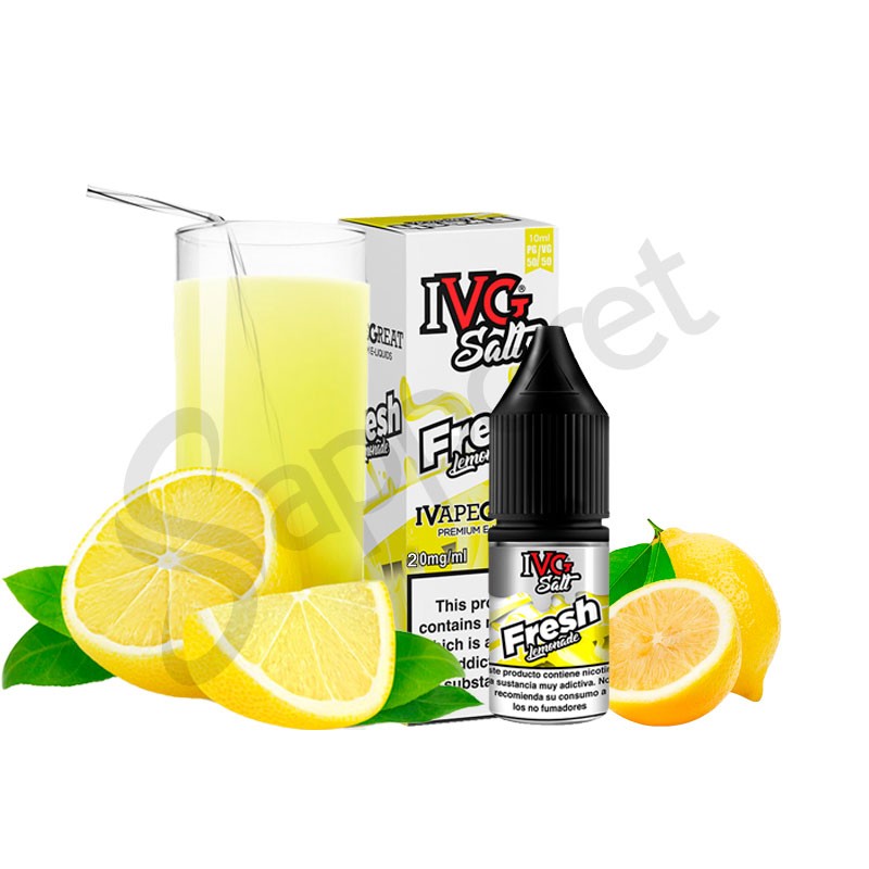 Fresh Lemonade 10ml Salt - IVG